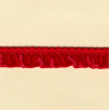 Miniatura de foto de Terciopelo plisado rojo oscuro 20mm