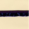 Miniatura de foto de Terciopelo plisado marino 20mm