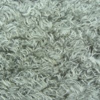 Miniatura de foto de Pelo liso largo y rizado gris
