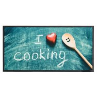 Miniatura de foto de Felpudo I love cooking 120x60