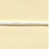Miniatura de foto de Pasamanería rocalla perlas blanco