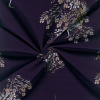 Miniatura de foto de Viyela viscosa marino estampado flores y pájaros