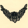 Miniatura de foto de Cuello de guipur negro