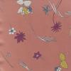 Miniatura de foto de Satén estampado flores rosa palo