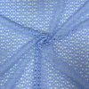 Miniatura de foto de Encaje guipur azul efecto algodon