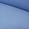 Miniatura de foto de Encaje guipur azul efecto algodon