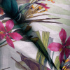 Miniatura de foto de Loneta flores y hojas estampado digital