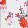 Miniatura de foto de Mikado estampado flores con fondo blanco