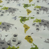 Miniatura de foto de Algodón mapa mundi gris