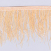 Miniatura de foto de Fleco plumas de avestruz salmón 7cm