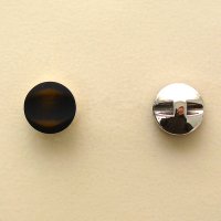 Miniatura de foto de Botón nylon metalizado café con leche