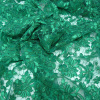 Miniatura de foto de Encaje tul bordado rebrode verde