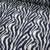 Miniatura de foto de Mikado con textura estampado cebra azul-blanco