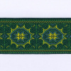 Miniatura de foto de Tapacosturas étnico roset verde, amarillo, celeste