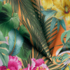 Miniatura de foto de Punto de neopreno estampado flores tropical