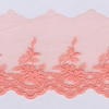 Miniatura de foto de Encaje bordado algodón orgánico 65mm coral