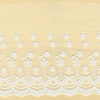 Miniatura de foto de Encaje bolillo algodón orgánico 145mm blanco