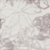 Miniatura de foto de Loneta crudo flores grandes grises