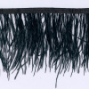 Miniatura de foto de Fleco plumas vestruz negro 12cm