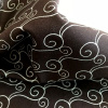 Miniatura de foto de Punto camiseta Algodón orgánico negro ondas blancas