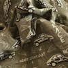 Miniatura de foto de Punto camiseta Algodon organico camel estampado coches de carreras vintage