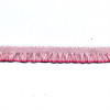 Miniatura de foto de Volante rayas rosa, blanco 13 mm