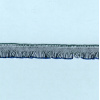 Miniatura de foto de Volante rayas azul, blanco 13 mm