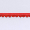 Miniatura de foto de Fruncido ondulina con ribete rojo 15mm