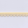 Miniatura de foto de Fruncido ondulina con ribete beige 15mm