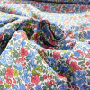 Miniatura de foto de Lycra de baño estampado flor pequeña azul, rojo, verde