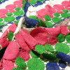 Miniatura de foto de Encaje guipur círculos fucsia, verde, azul, blanco
