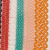 Miniatura de foto de Encaje guipur salmón, naranja, rojo, blanco, turquesa, marino
