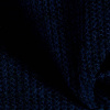 Miniatura de foto de Punto tricot grueso jaspeado azul-negro