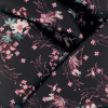 Miniatura de foto de Neopreno doble cara estampado floral fondo negro