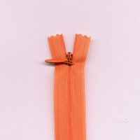 Miniatura de foto de Cremallera invisible naranja 60cm