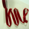 Miniatura de foto de Cinta de terciopelo rojo 25mm