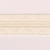 Miniatura de foto de Entredós tira bordada beige 45mm