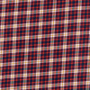 Miniatura de foto de Cuadro escocés rojo, blanco, azul y mostaza
