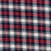 Miniatura de foto de Cuadro escocés berenjena, negro, blanco y rojo