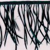 Miniatura de foto de Fleco plumas estrechas negro