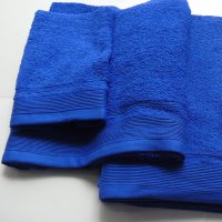 Miniatura de foto de Juego de 3 toallas 450gr azulón