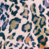 Miniatura de foto de Satén estampado leopardo animal print multicolor