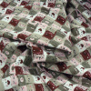 Miniatura de foto de Punto sudadera con elastán estampado osos. Gris, granate, rosa, crudo
