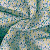 Miniatura de foto de Loneta estampado manchas azul, amarillo, negro, gris