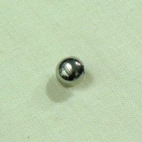 Miniatura de foto de Botón metal plata