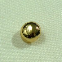 Miniatura de foto de Botón metal dorado