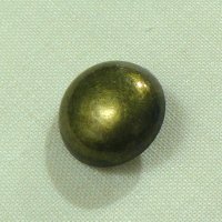 Miniatura de foto de Botón metal oro viejo