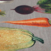 Miniatura de foto de Resinado antimanchas estampado hortalizas multicolor