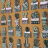 Miniatura de foto de Mantel resinado amarillo con cactus