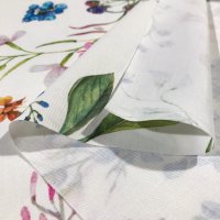 Miniatura de foto de Loneta anti manchas estampado flores